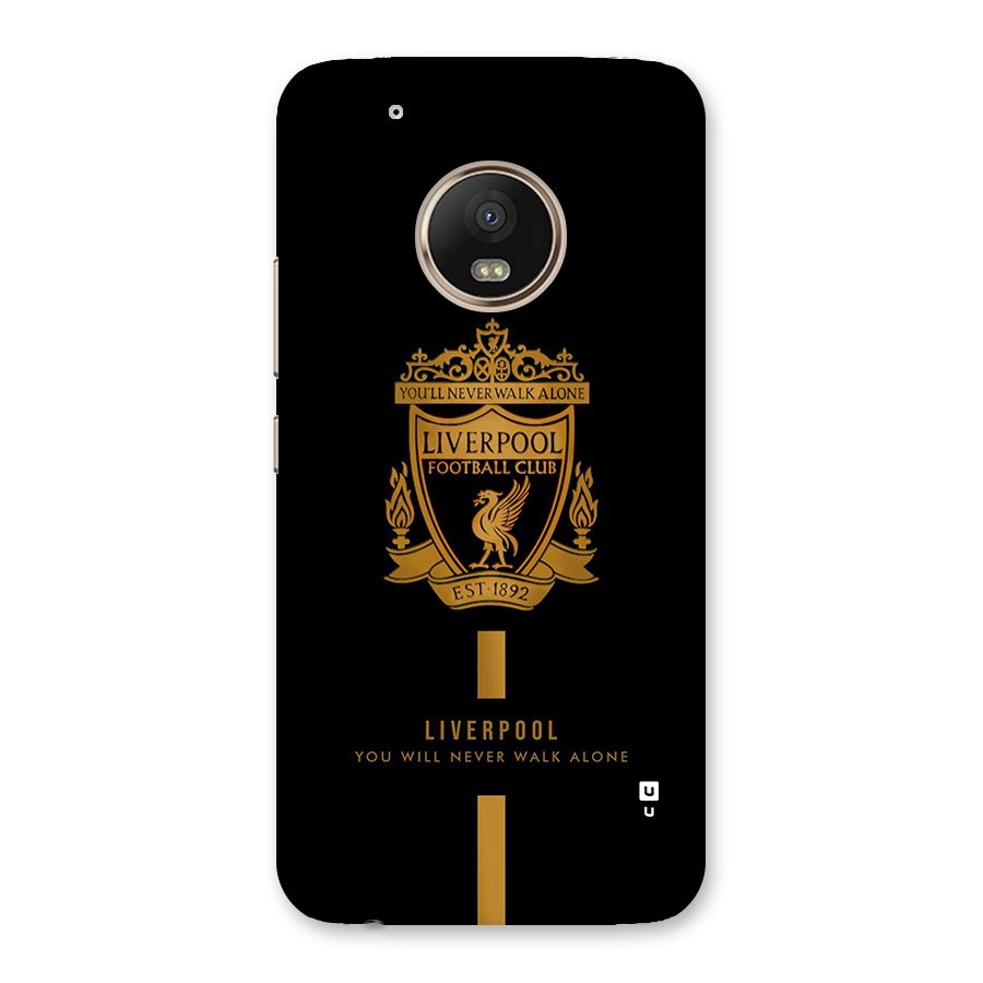 LiverPool Never Walk Alone Back Case for Moto G5 Plus