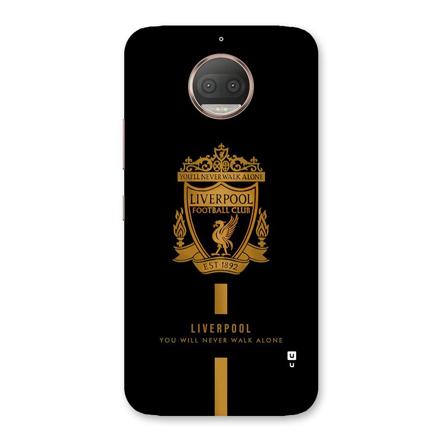 LiverPool Never Walk Alone Back Case for Moto G5s Plus