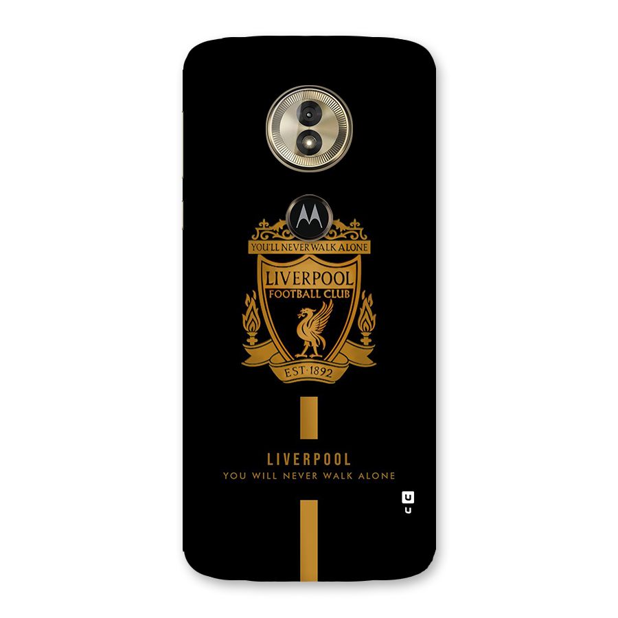 LiverPool Never Walk Alone Back Case for Moto G6 Play
