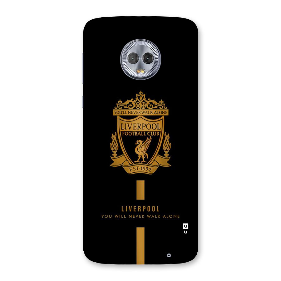 LiverPool Never Walk Alone Back Case for Moto G6 Plus