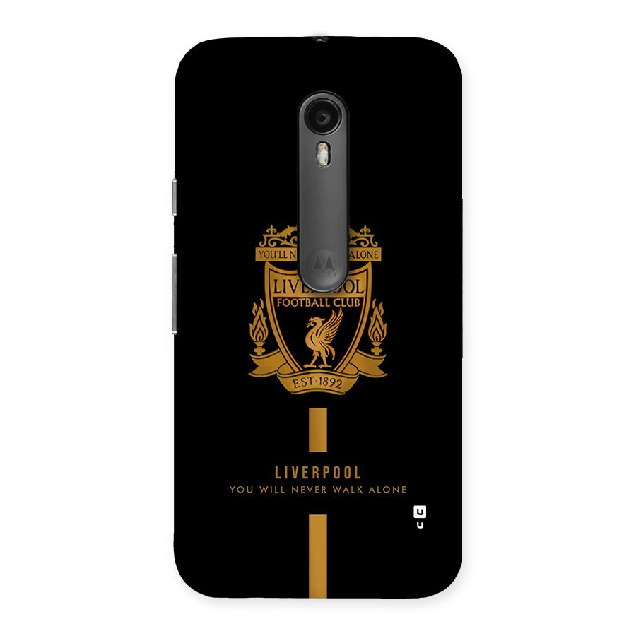 LiverPool Never Walk Alone Back Case for Moto G Turbo
