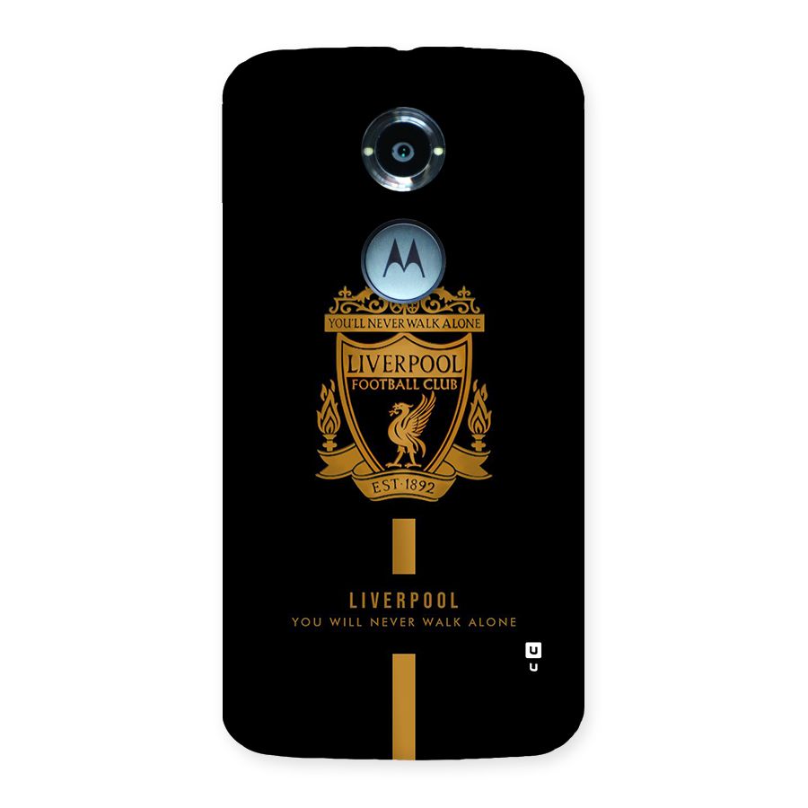 LiverPool Never Walk Alone Back Case for Moto X2