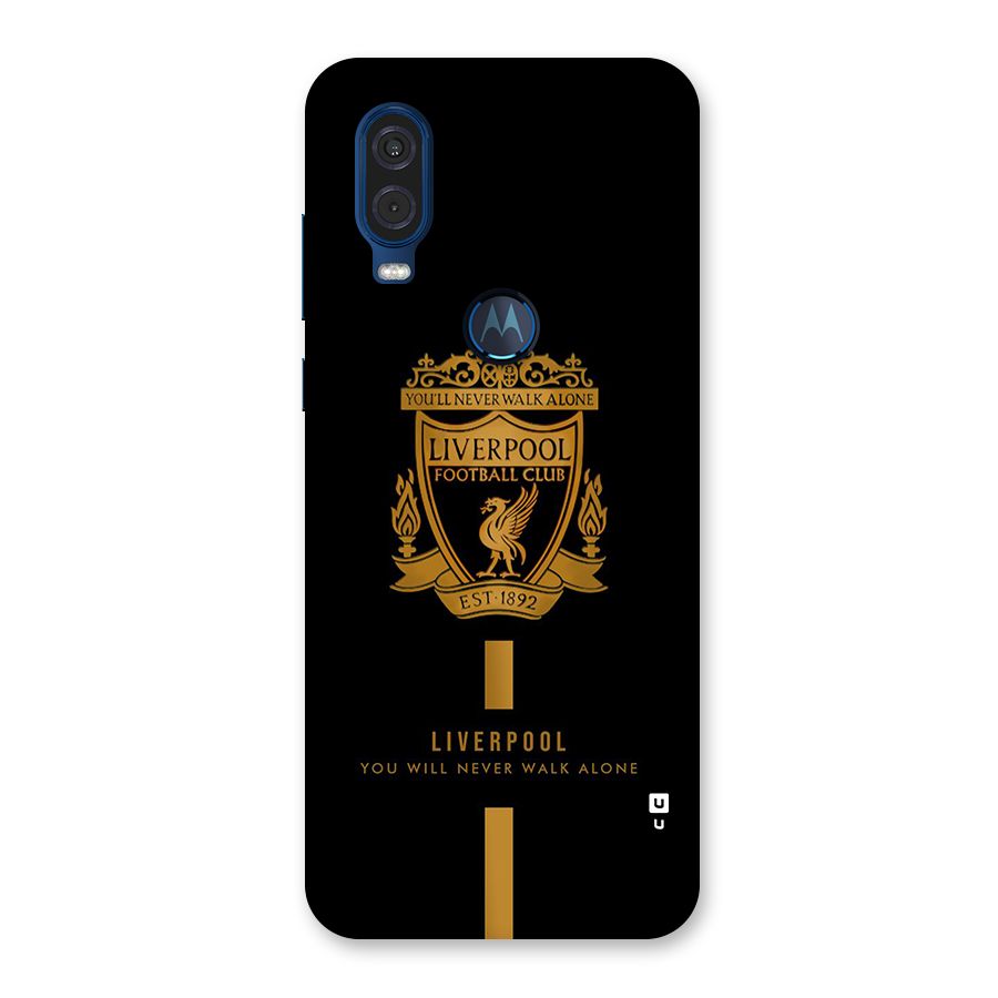 LiverPool Never Walk Alone Back Case for Motorola One Vision