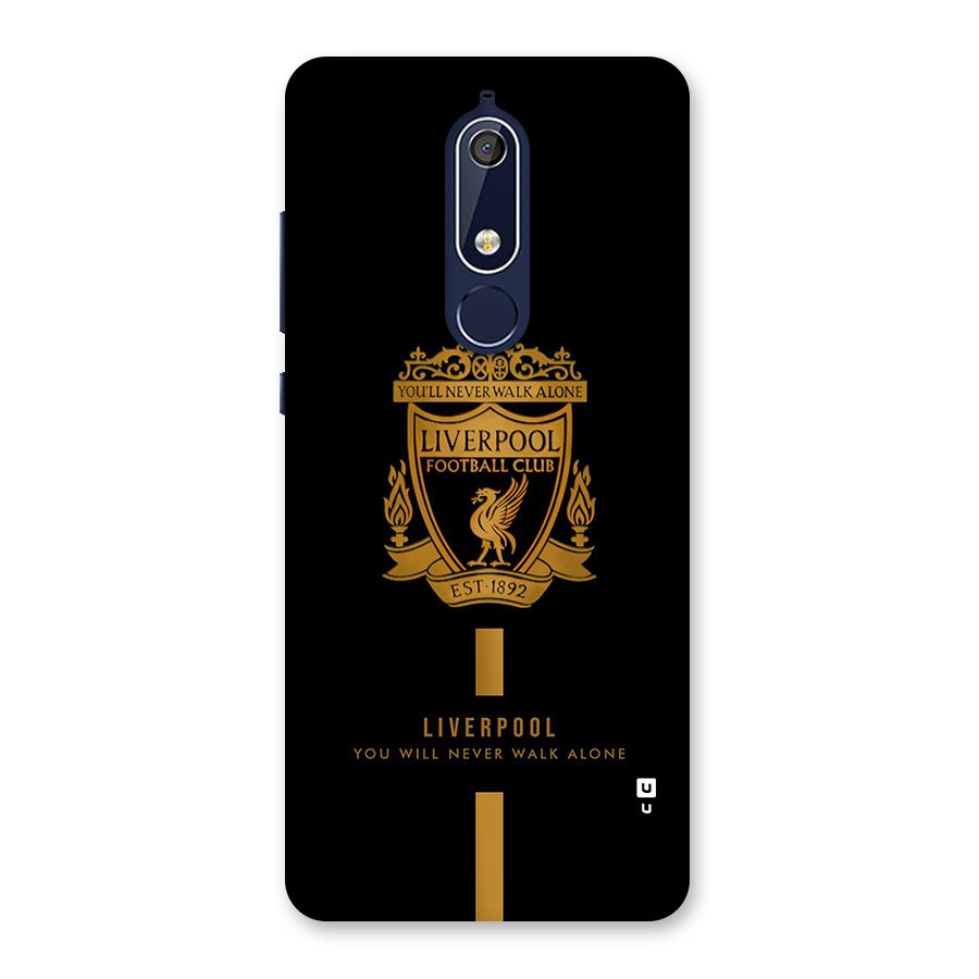 LiverPool Never Walk Alone Back Case for Nokia 5.1