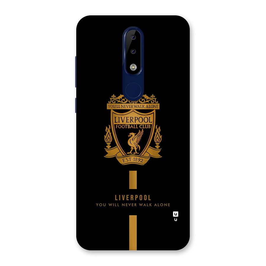 LiverPool Never Walk Alone Back Case for Nokia 5.1 Plus