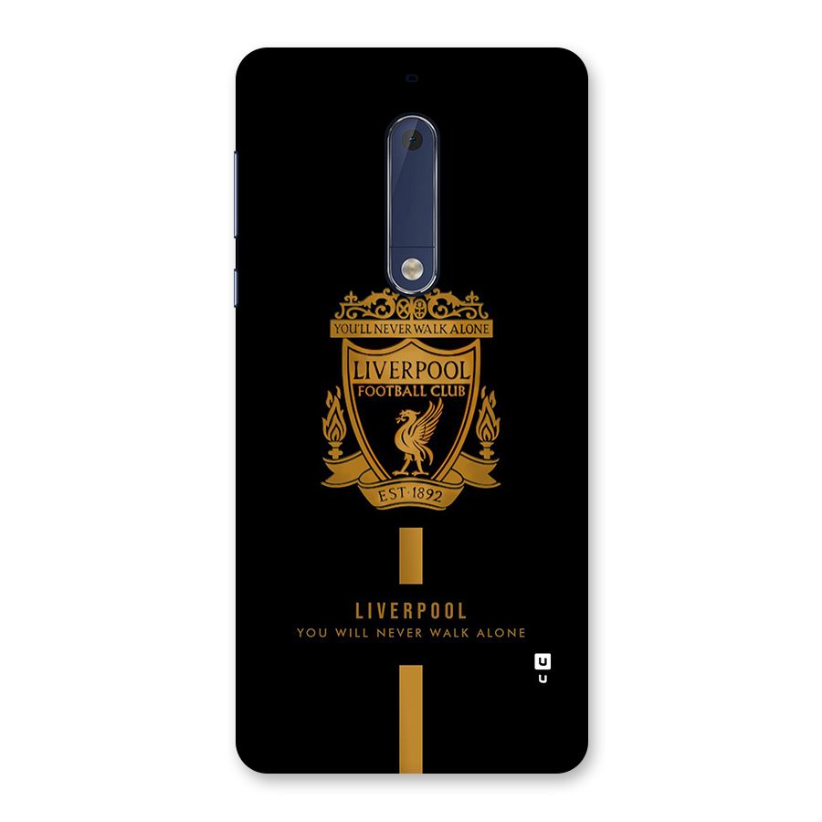 LiverPool Never Walk Alone Back Case for Nokia 5