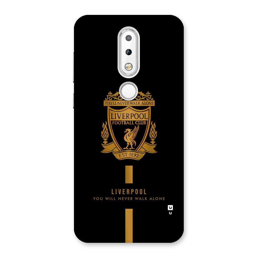 LiverPool Never Walk Alone Back Case for Nokia 6.1 Plus