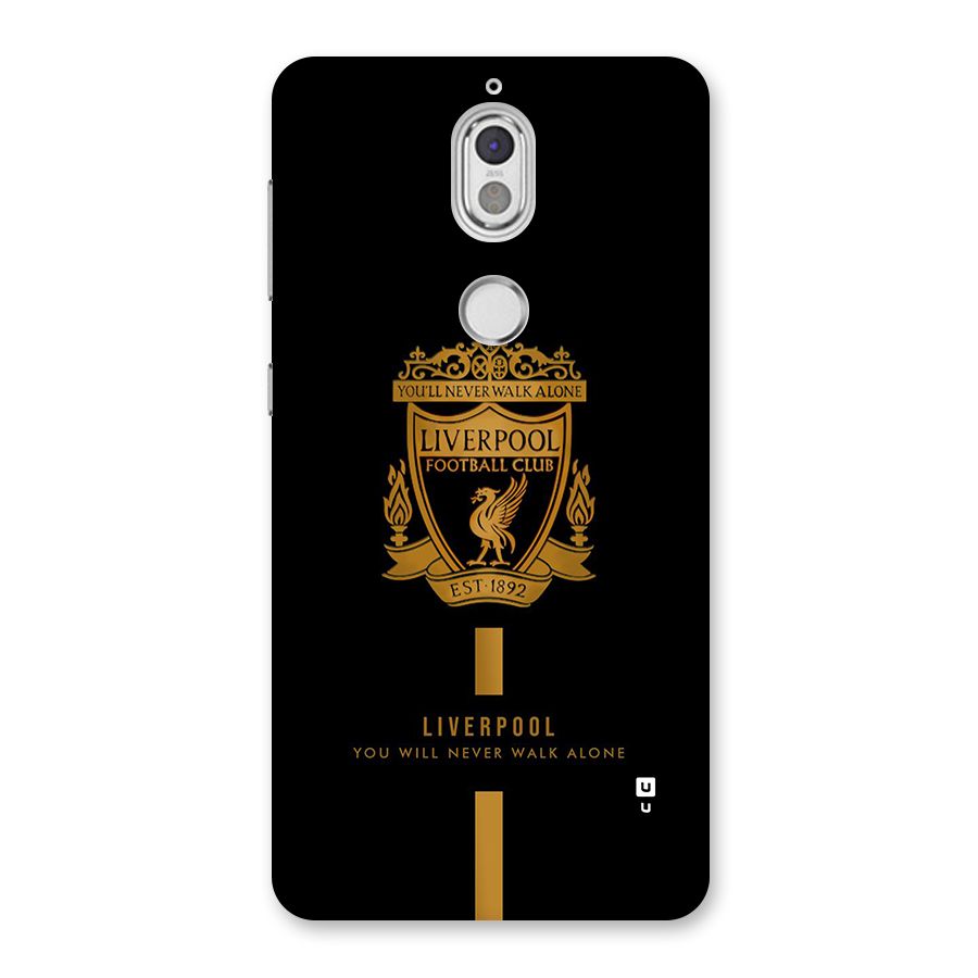 LiverPool Never Walk Alone Back Case for Nokia 7