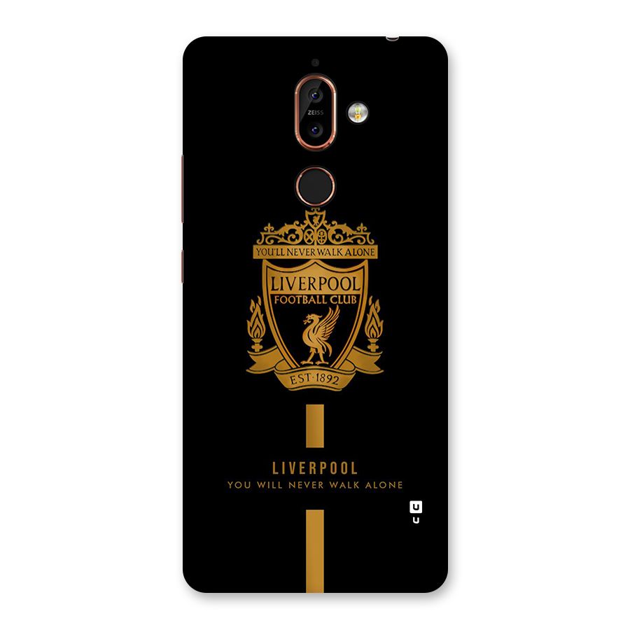 LiverPool Never Walk Alone Back Case for Nokia 7 Plus