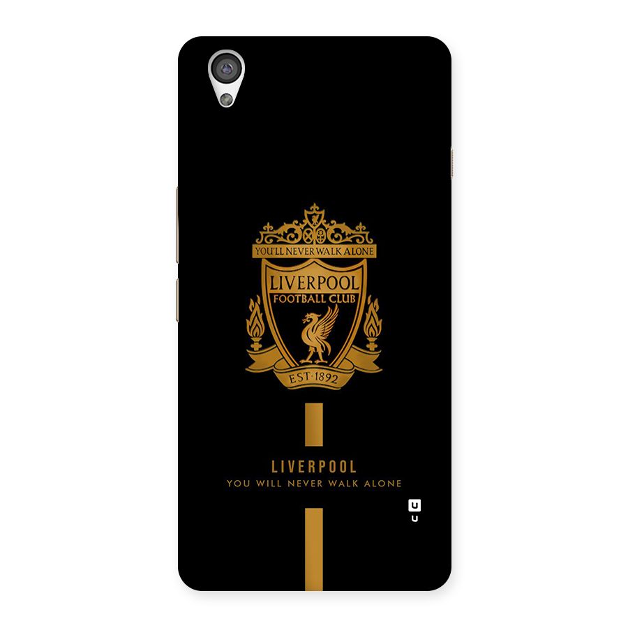 LiverPool Never Walk Alone Back Case for OnePlus X