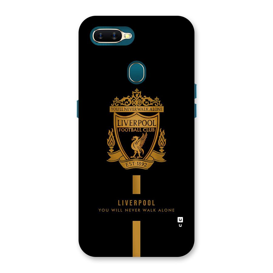 LiverPool Never Walk Alone Back Case for Oppo A12