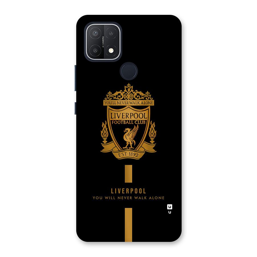 LiverPool Never Walk Alone Back Case for Oppo A15