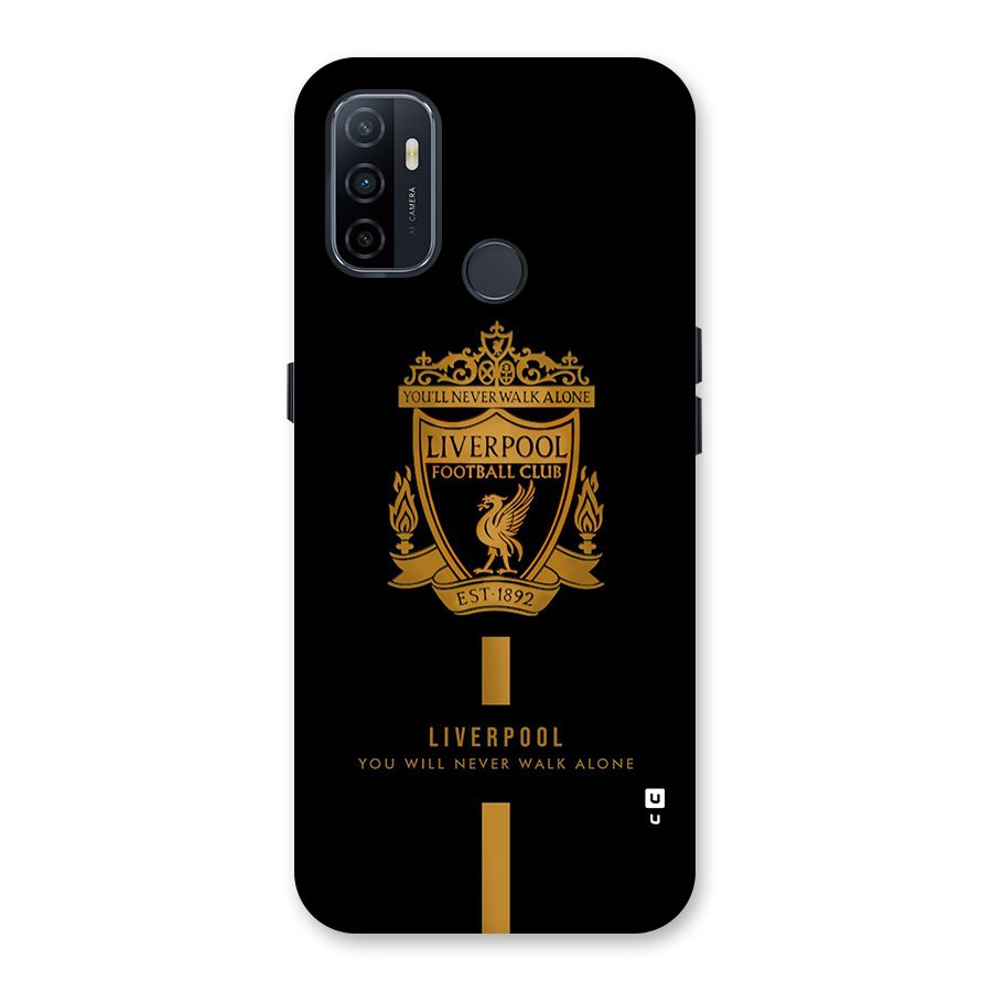 LiverPool Never Walk Alone Back Case for Oppo A32
