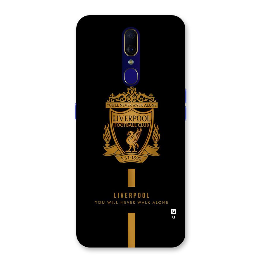 LiverPool Never Walk Alone Back Case for Oppo A9