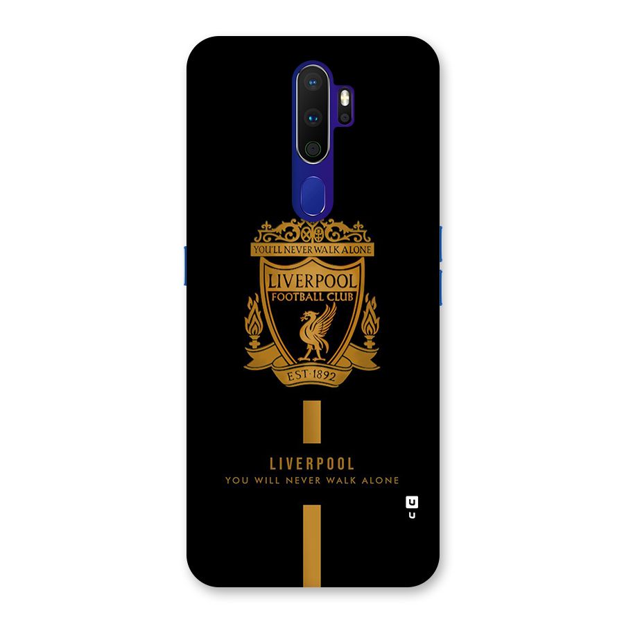 LiverPool Never Walk Alone Back Case for Oppo A9 (2020)