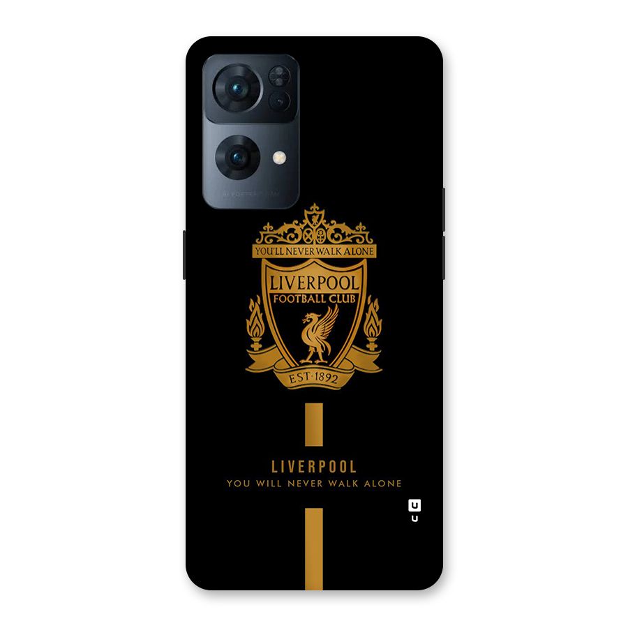 LiverPool Never Walk Alone Back Case for Oppo Reno7 Pro 5G
