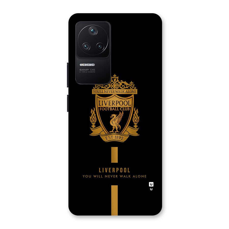 LiverPool Never Walk Alone Back Case for Poco F4 5G