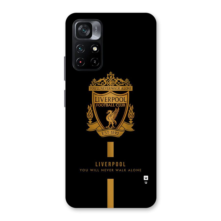 LiverPool Never Walk Alone Back Case for Poco M4 Pro 5G