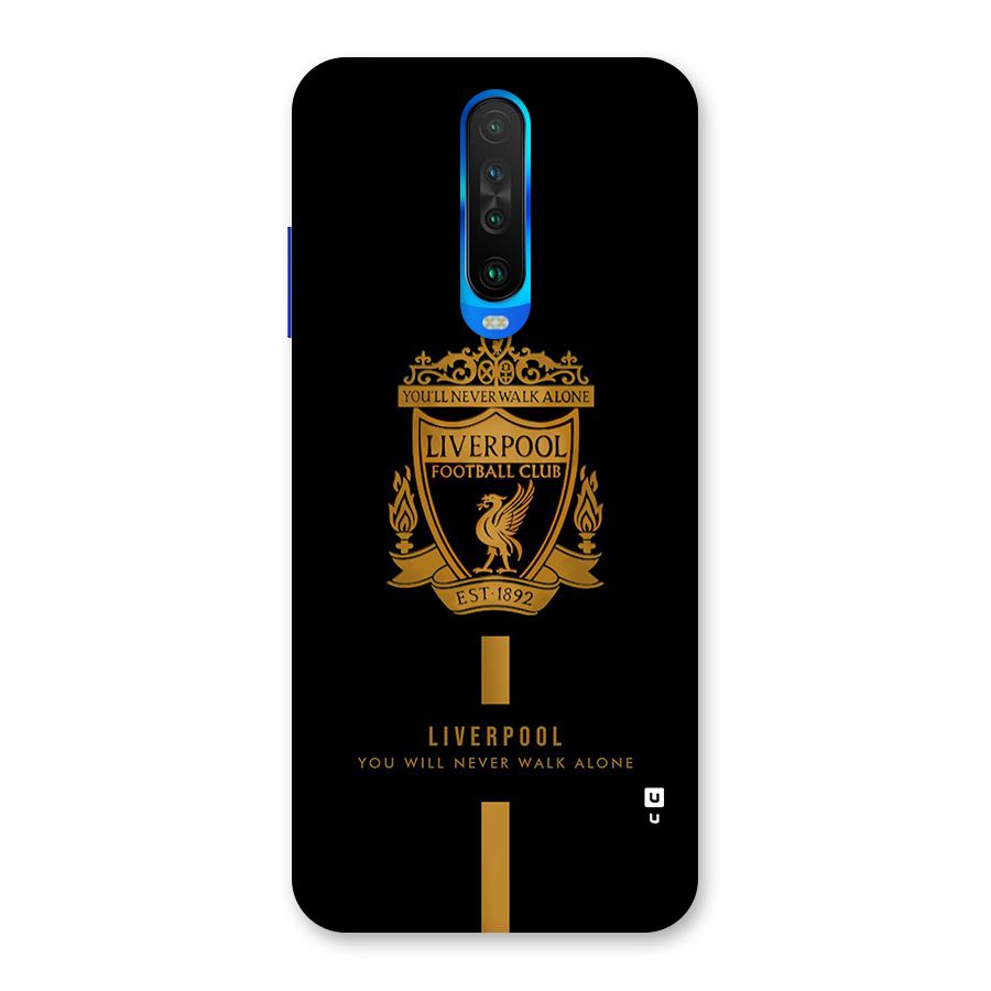 LiverPool Never Walk Alone Back Case for Poco X2