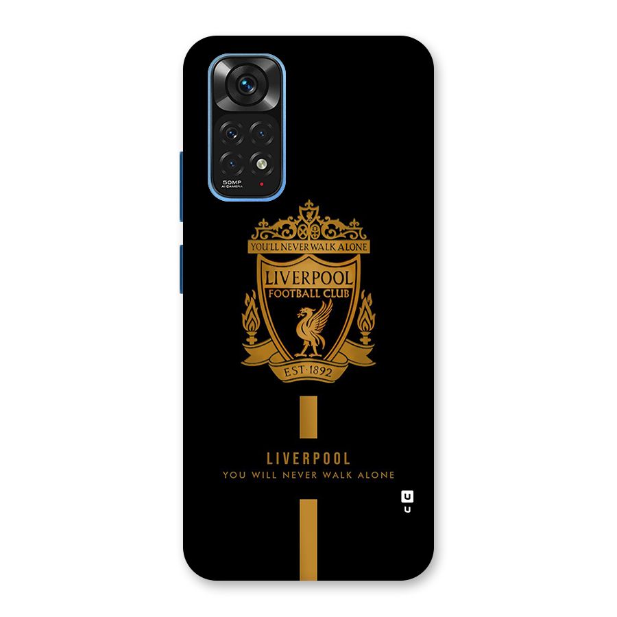 LiverPool Never Walk Alone Back Case for Redmi Note 11S