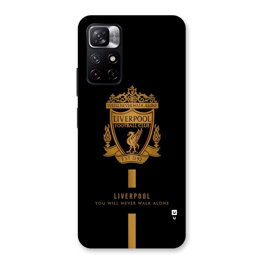 LiverPool Never Walk Alone Back Case for Redmi Note 11T 5G