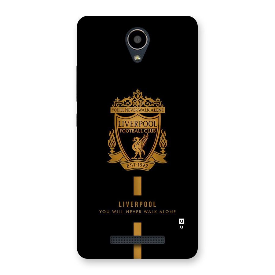 LiverPool Never Walk Alone Back Case for Redmi Note 2
