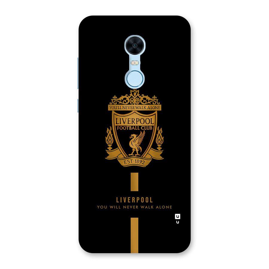 LiverPool Never Walk Alone Back Case for Redmi Note 5