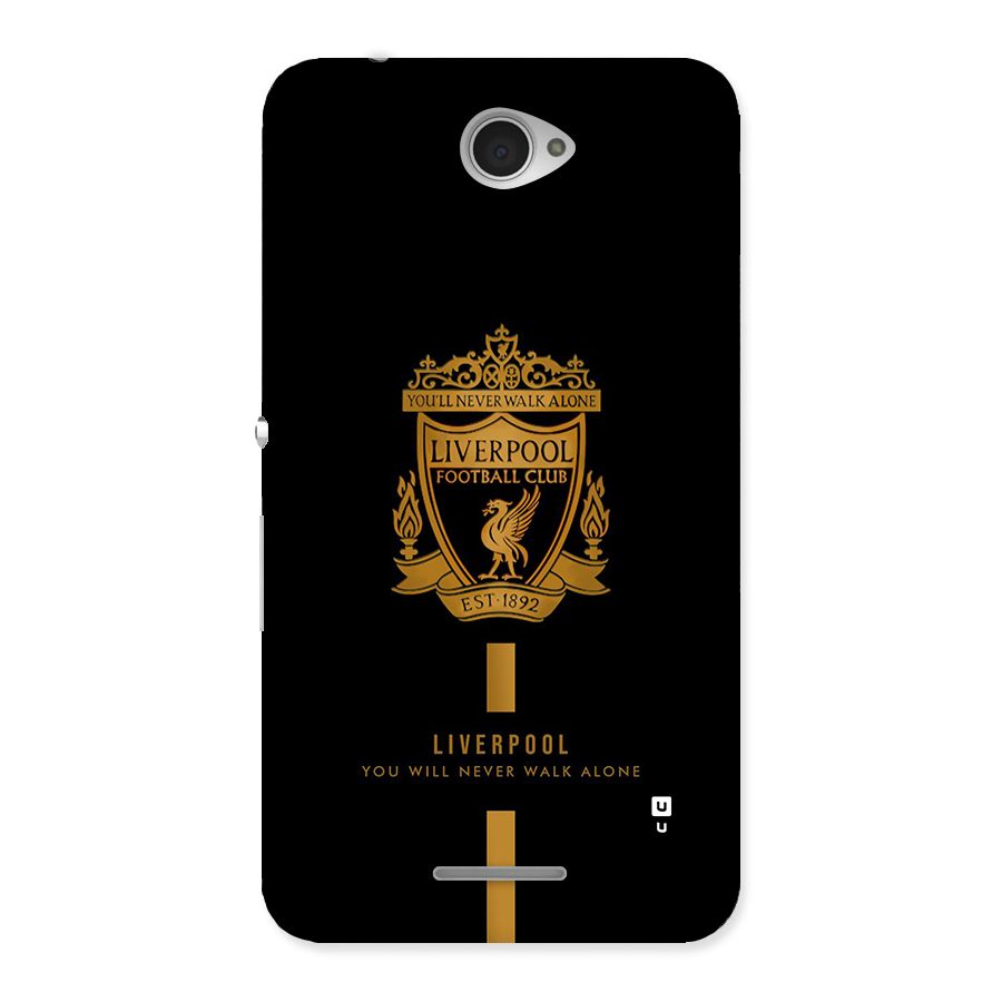 LiverPool Never Walk Alone Back Case for Xperia E4