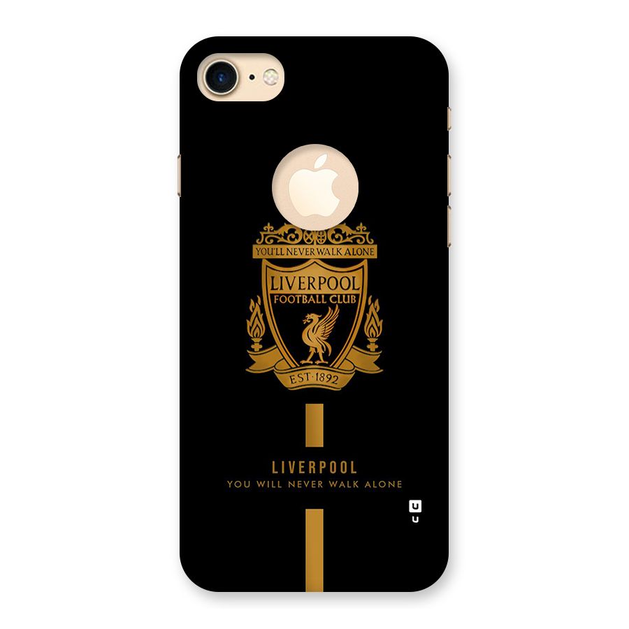 LiverPool Never Walk Alone Back Case for iPhone 8 Logo Cut