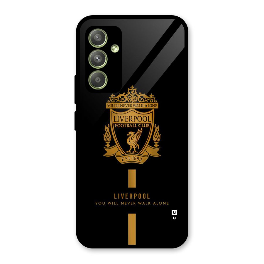 LiverPool Never Walk Alone Glass Back Case for Galaxy A54