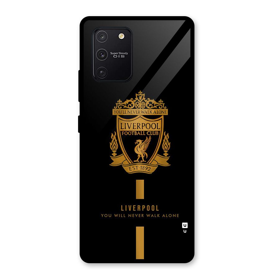 LiverPool Never Walk Alone Glass Back Case for Galaxy S10 Lite