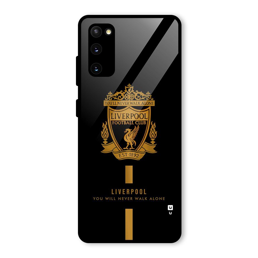 LiverPool Never Walk Alone Glass Back Case for Galaxy S20 FE