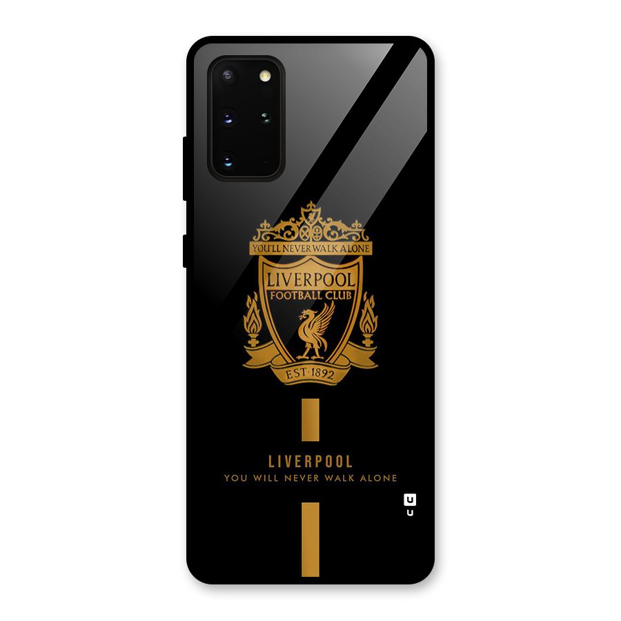 LiverPool Never Walk Alone Glass Back Case for Galaxy S20 Plus
