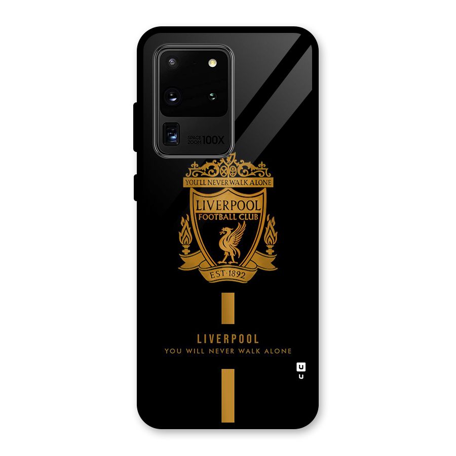 LiverPool Never Walk Alone Glass Back Case for Galaxy S20 Ultra