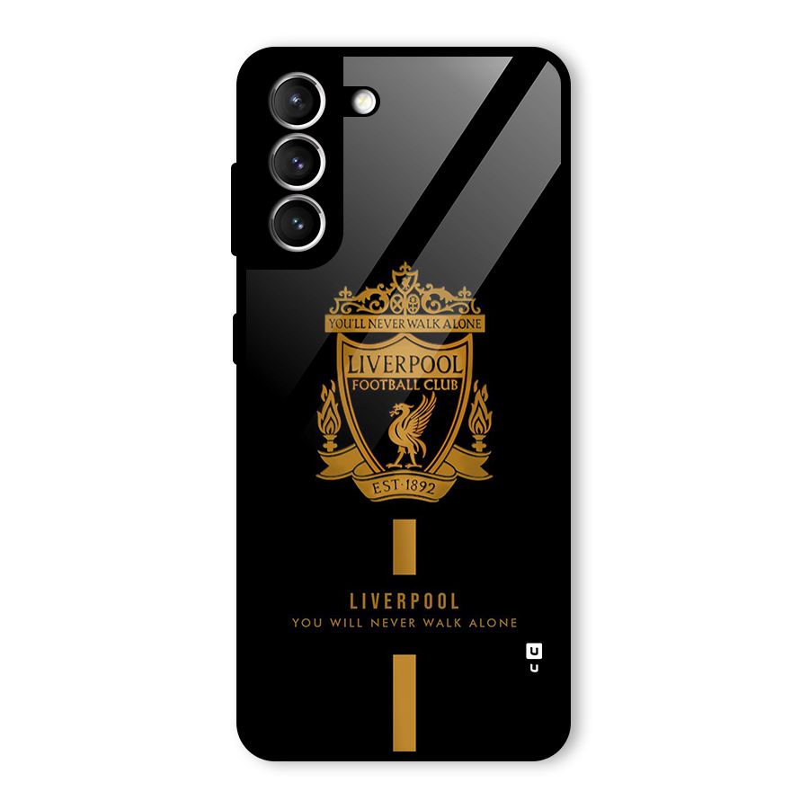 LiverPool Never Walk Alone Glass Back Case for Galaxy S21 5G