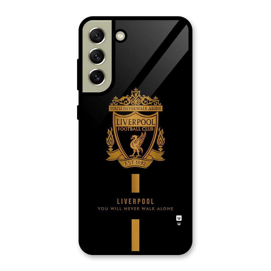 LiverPool Never Walk Alone Glass Back Case for Galaxy S21 FE 5G