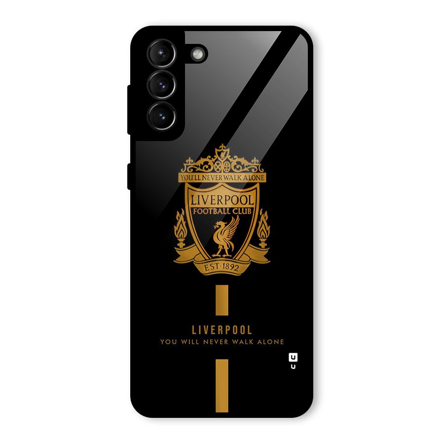 LiverPool Never Walk Alone Glass Back Case for Galaxy S21 Plus