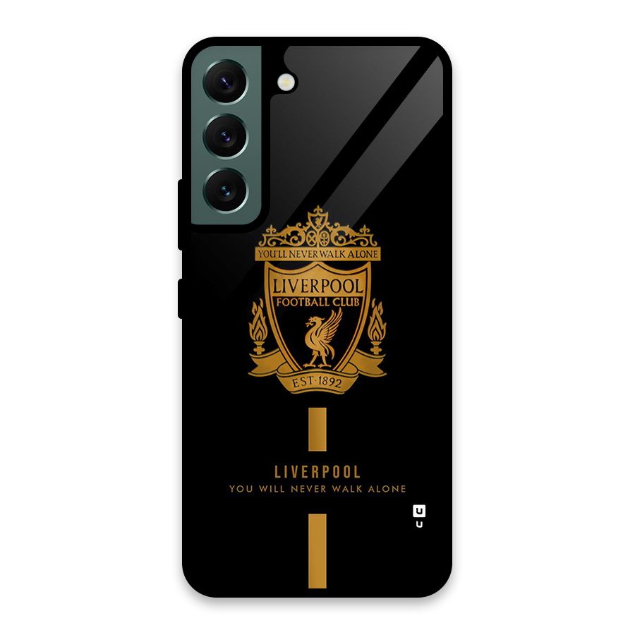 LiverPool Never Walk Alone Glass Back Case for Galaxy S22 5G