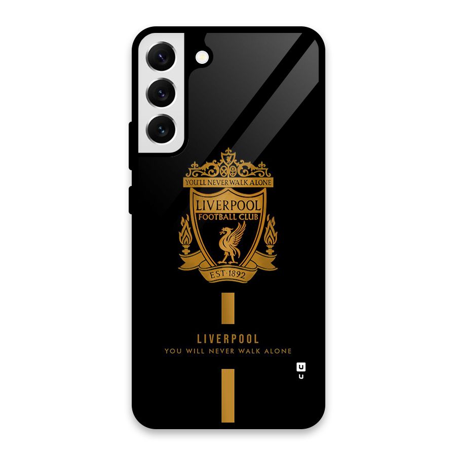 LiverPool Never Walk Alone Glass Back Case for Galaxy S22 Plus 5G