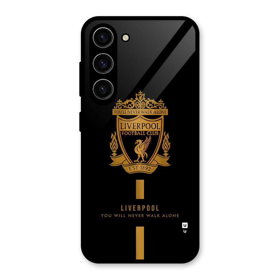 LiverPool Never Walk Alone Glass Back Case for Galaxy S23