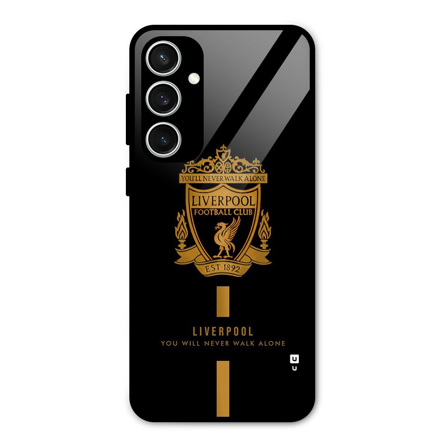 LiverPool Never Walk Alone Glass Back Case for Galaxy S23 FE