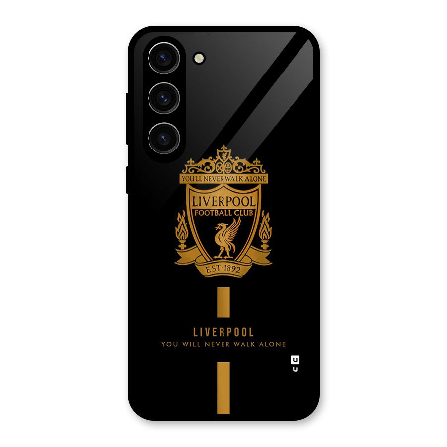 LiverPool Never Walk Alone Glass Back Case for Galaxy S23 Plus