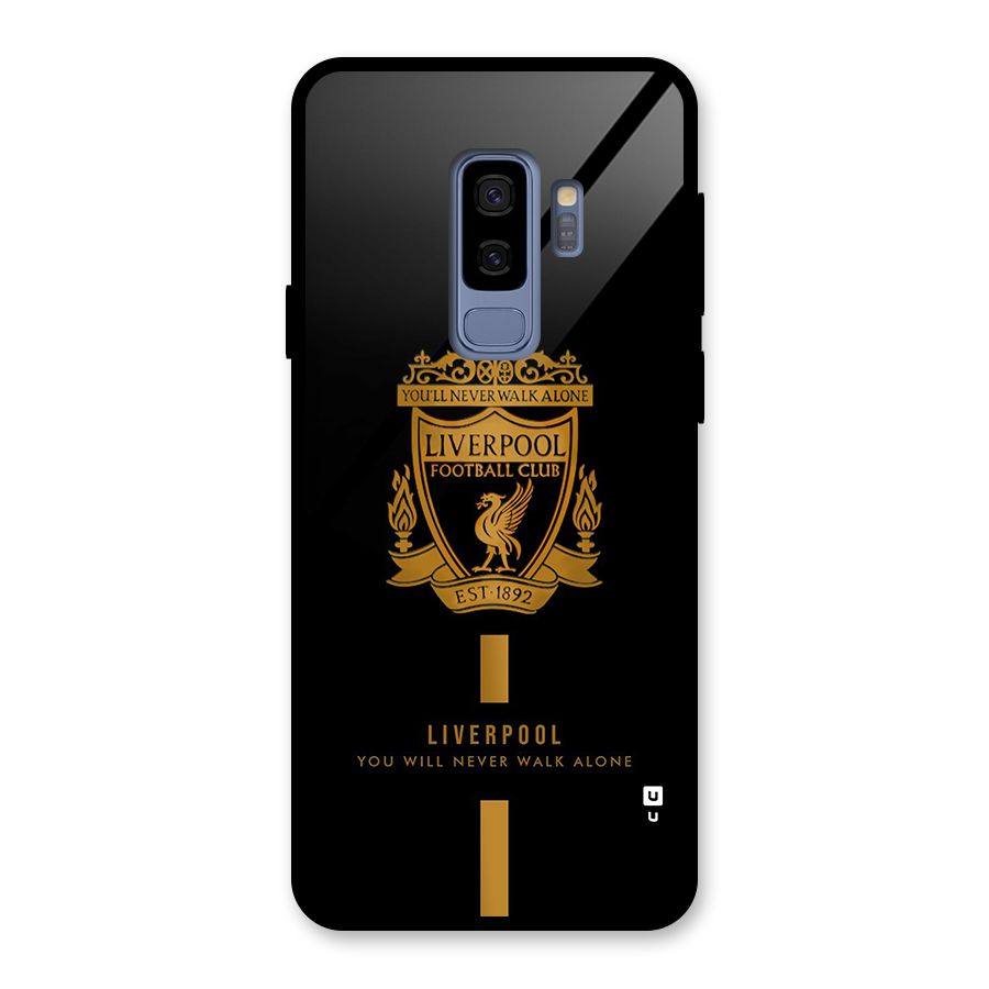 LiverPool Never Walk Alone Glass Back Case for Galaxy S9 Plus