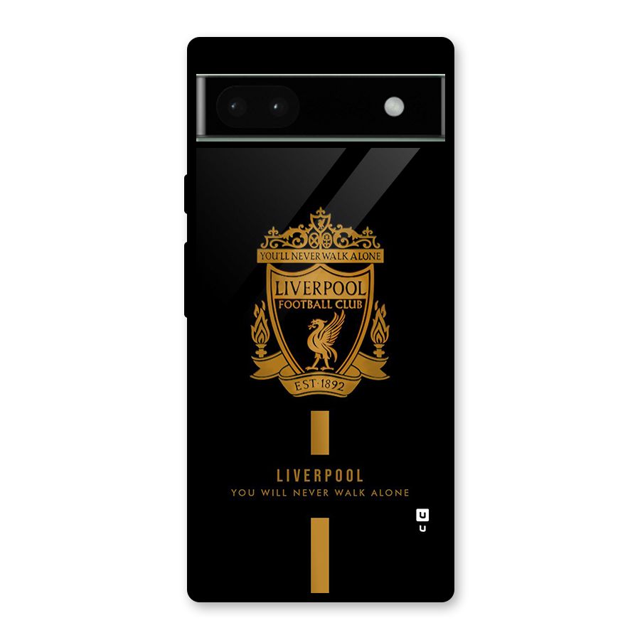 LiverPool Never Walk Alone Glass Back Case for Google Pixel 6a