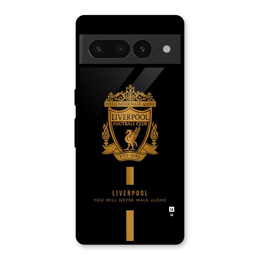LiverPool Never Walk Alone Glass Back Case for Google Pixel 7 Pro
