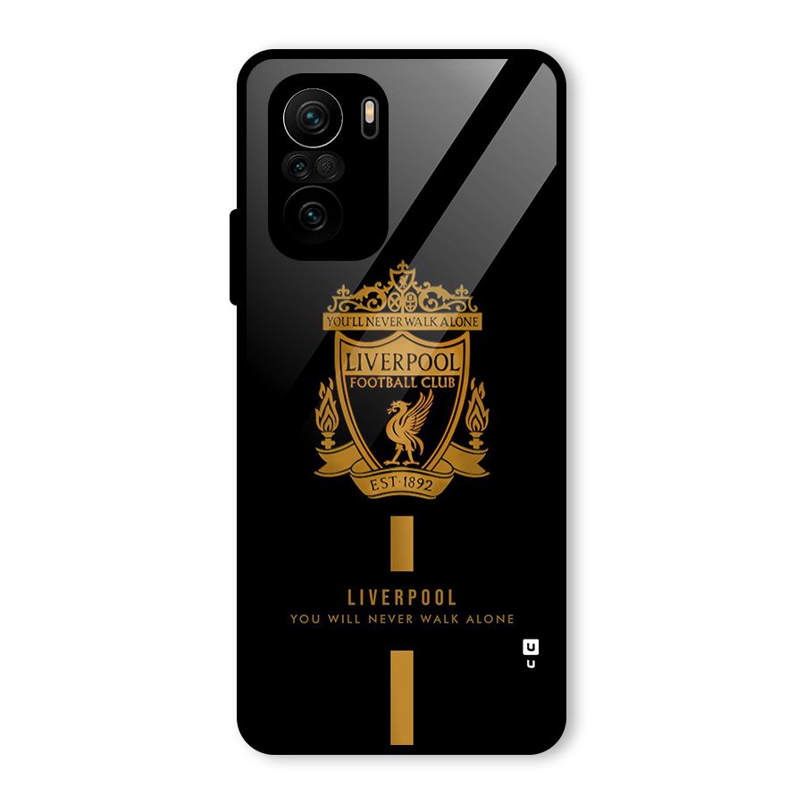 LiverPool Never Walk Alone Glass Back Case for Mi 11X Pro