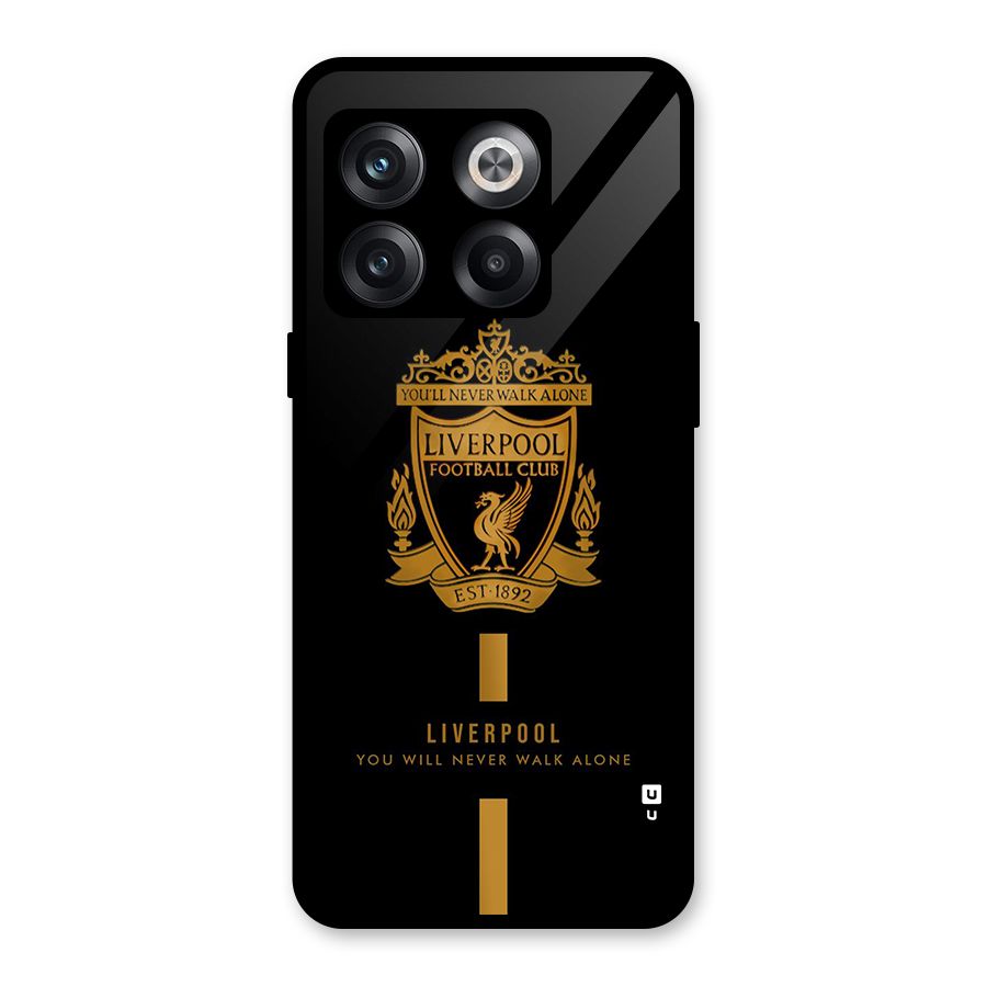 LiverPool Never Walk Alone Glass Back Case for OnePlus 10T