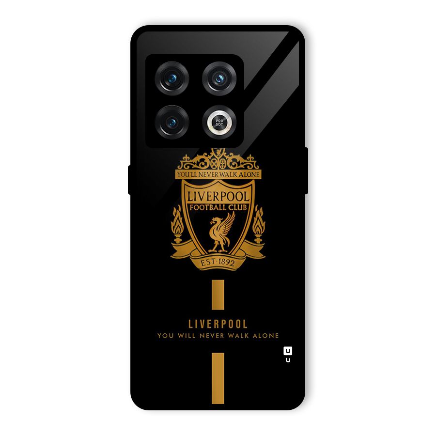LiverPool Never Walk Alone Glass Back Case for OnePlus 10 Pro 5G