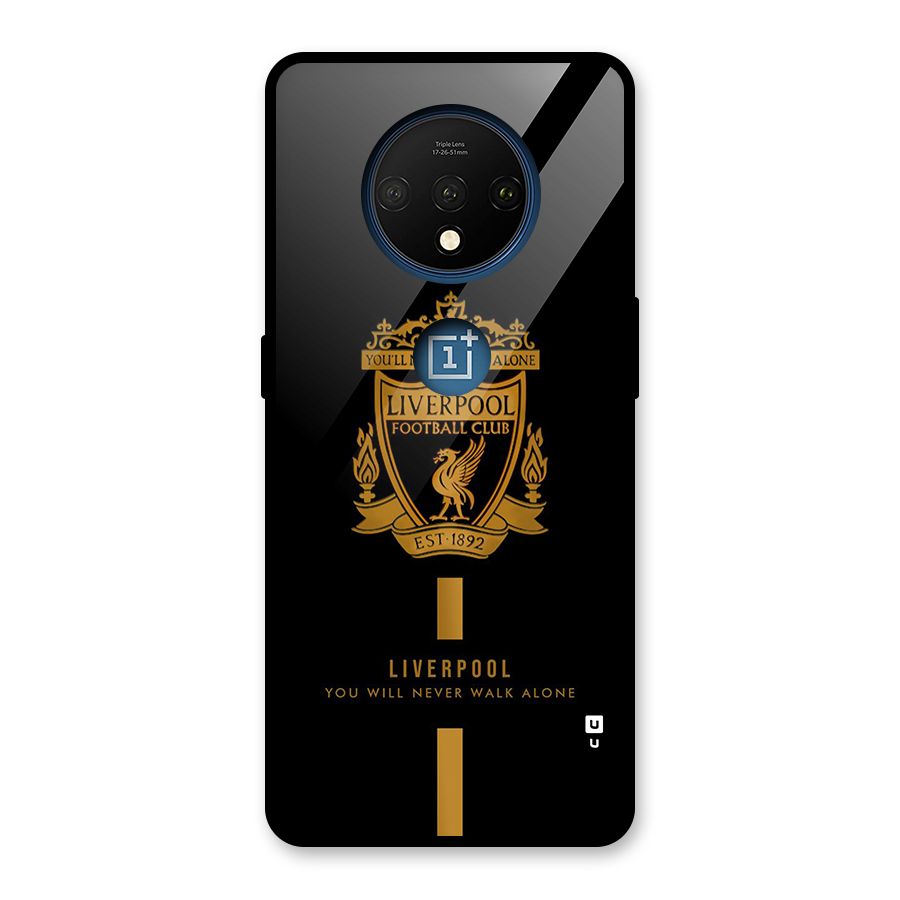 LiverPool Never Walk Alone Glass Back Case for OnePlus 7T