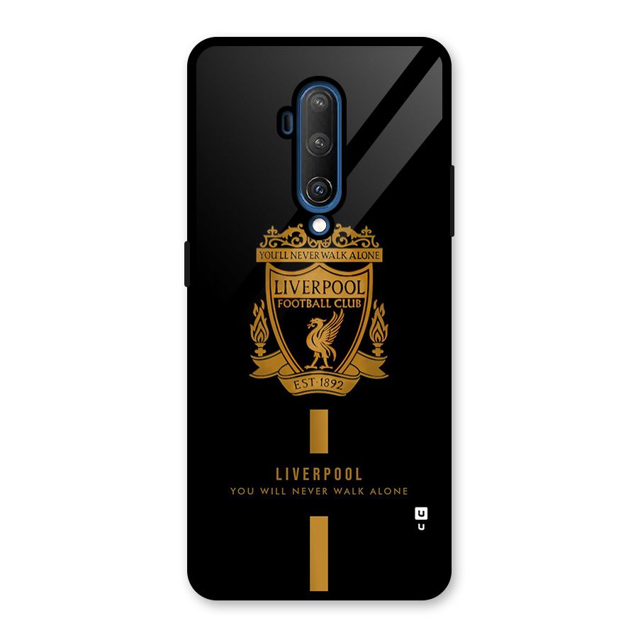 LiverPool Never Walk Alone Glass Back Case for OnePlus 7T Pro
